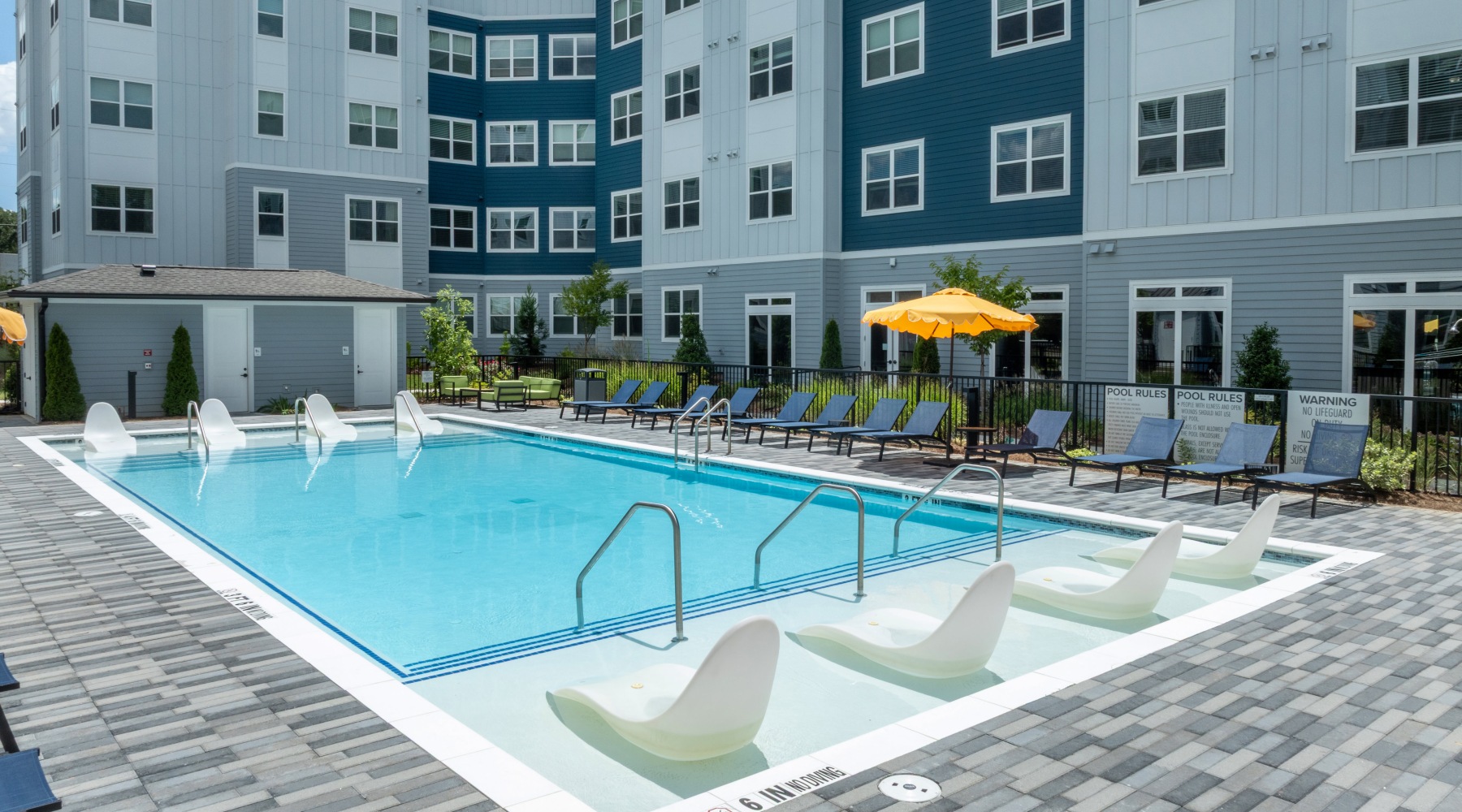 resort-style pool at luxury Norcross, GA apartments