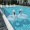 pool area showing reclining seating